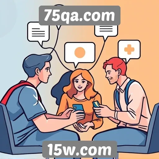 Avaliação das funcionalidades sociais em 75qa.com