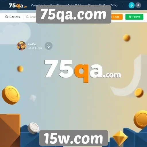 Plataforma de jogos 75qa.com destaca-se pela interface amigável